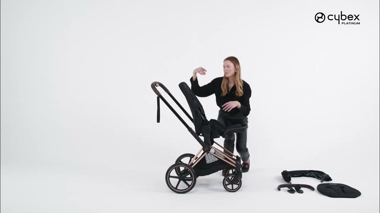 How to Remove the Seat Pack I PRIAM Stroller I CYBEX YouTube