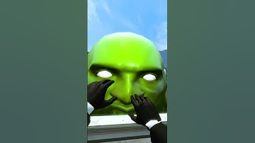 Skibidi cat saved me from Lin gang melon! 😱🔥 P5 #meme #gmod