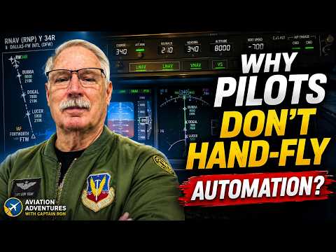 Why Airline Pilots Don’t Hand-Fly Anymore | The Automation Paradox!