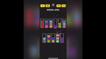 Ball Sort Special Level (after Level 1685)