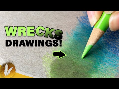 Colored Pencil Drawing Hacks - 10 Tools and Tips 