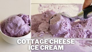 Cottage Cheese Ice Cream | TikTok Viral Recipe | High Protein Ice Cream