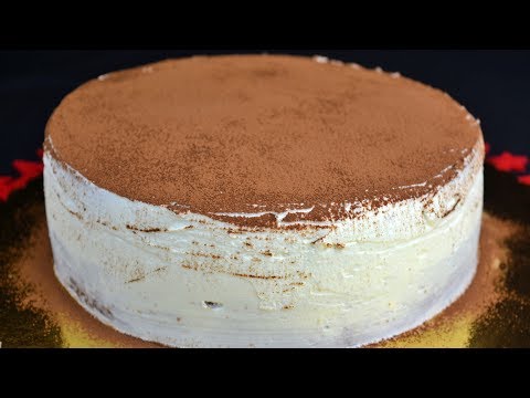 Pastel de tiramisú, receta fácil y rápida