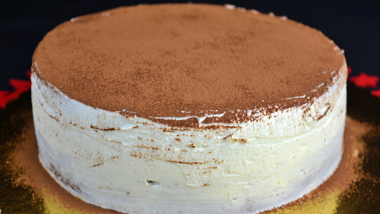 Pastel de tiramisú, receta fácil y rápida