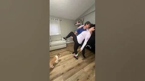 Practicing Our Dip Kiss For Our Wedding 🤵🏻‍♂️👰🏻‍♀️#wedding #dipkiss #weddingkiss #wife