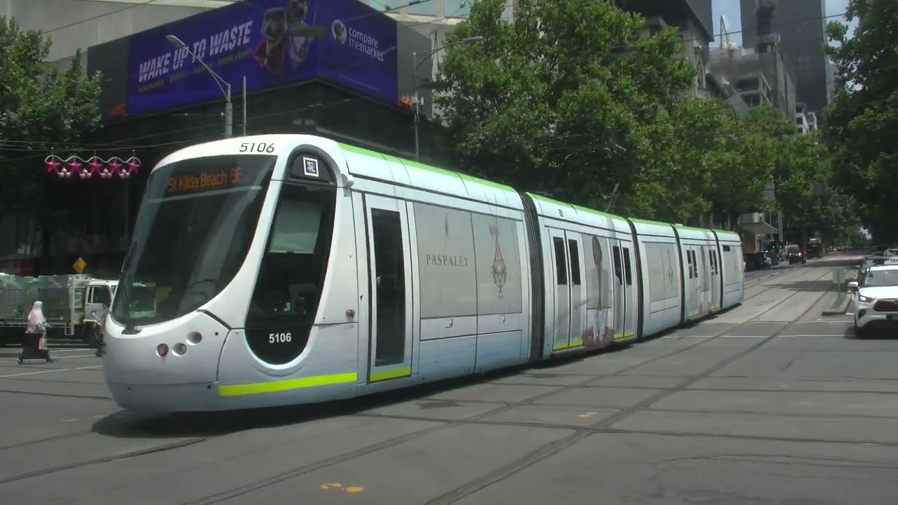 Paspaley tram C2 5106 Bourke St