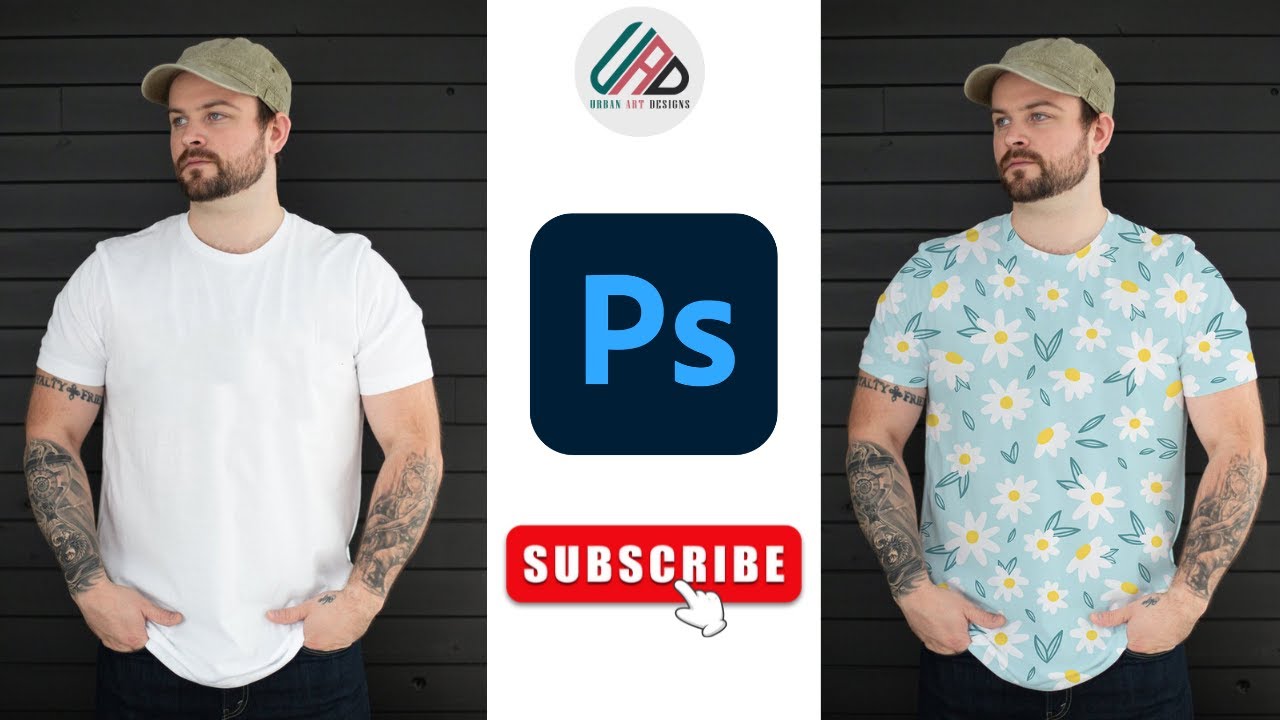 [ Photoshop Tutorial ] How to Add Patterns and Textures using Photoshop