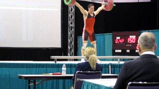 American Open 2011 Ian Wilson 150kg Snatch