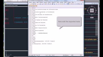 Translation of drawing texts - CADstudio TRANS
