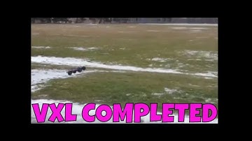 Traxxas VXL Rustler Build & run clip- Colleens CruziN