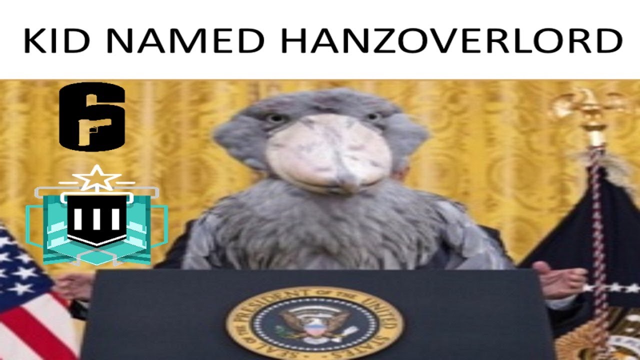 Kid named HanzOverlord | Rainbow Six Siege - YouTube