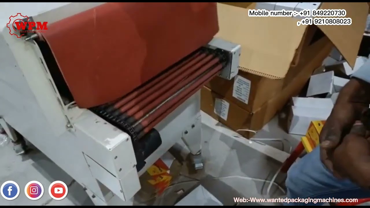 L-Sealer With Shrink Tunnel Machine ( shrink packing machine )