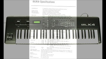 Kawai K4 Demo (2003)