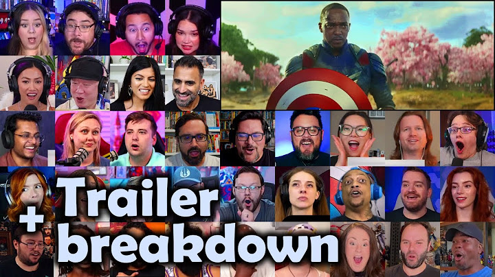 Captain America: Brave New World Trailer Reaction Mashup & Trailer Breakdown 2024