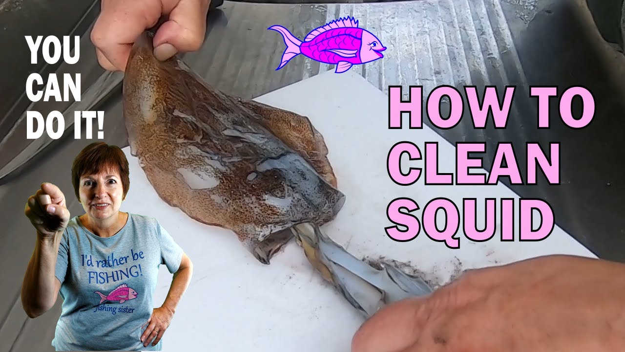 How to clean squid   step by step guide
