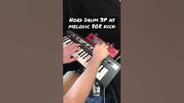Nord Drum 3P as as melodic 808 kick #norddrum3p #808 #synth #beats