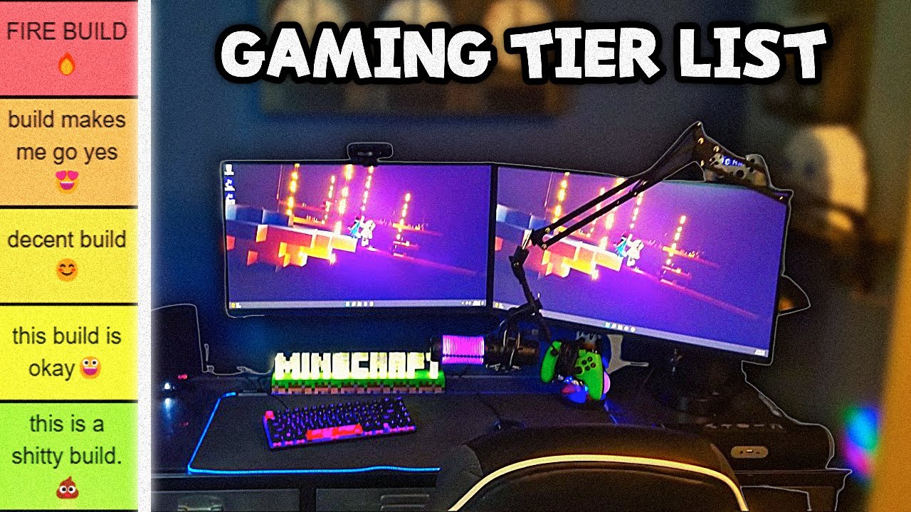 I rated my subscribers gaming setups!