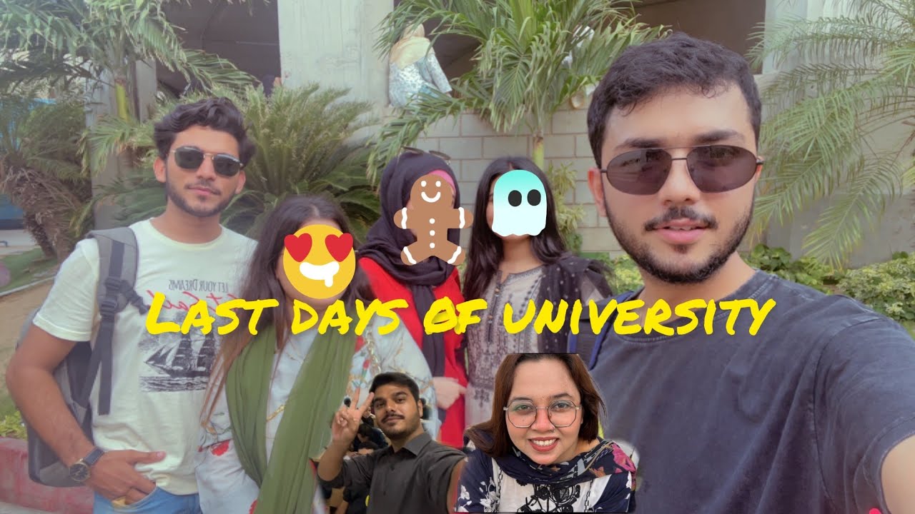 Last few days of university | iqra university | kamran Rajput - YouTube