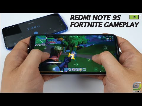 Xiaomi Redmi Note 9s (6GB/128GB) Fortnite Gameplay