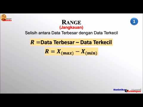 Hitung Mudah Nilai RANGE DATA dan Makna dari Nilai yang diperolehnya #Range #Rentang #Jangkauan