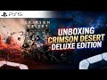 Unboxing Crimson Desert Deluxe Edition Playstation5