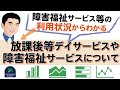 【令和3年法改正】障害福祉サービス等の利用状況からわかる放課後等デイサービスや障害福祉サービスについて