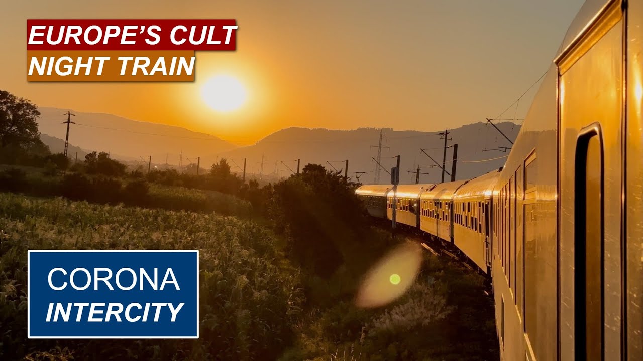 Europe's Absolute Cult Night Train - Corona Intercity Train through Transylvania, Romania