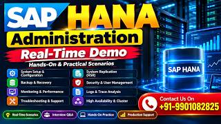 SAP HANA Administration – Real-Time Demo | Hands-On & Production Support Scenarios