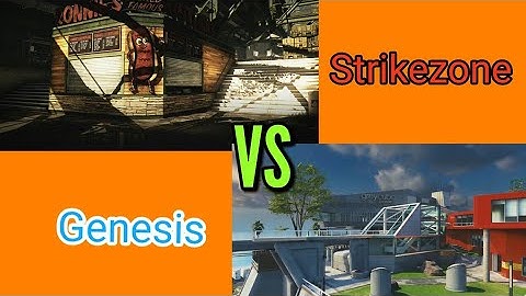 Wednesday Map Comparison #1 COD Ghosts Strikezone Vs COD IW Genesis
