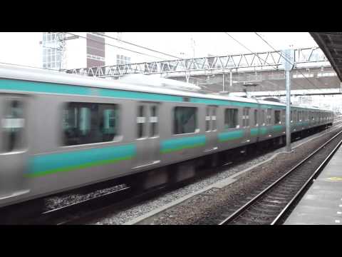 【フルHD】JR常磐線E231系(快速) 馬橋駅通過