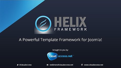 JoomShaper Helix V2 Webinar
