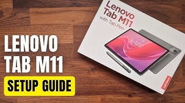 Lenovo Tab M11: First Time Setup Guide (Step-by-Step)