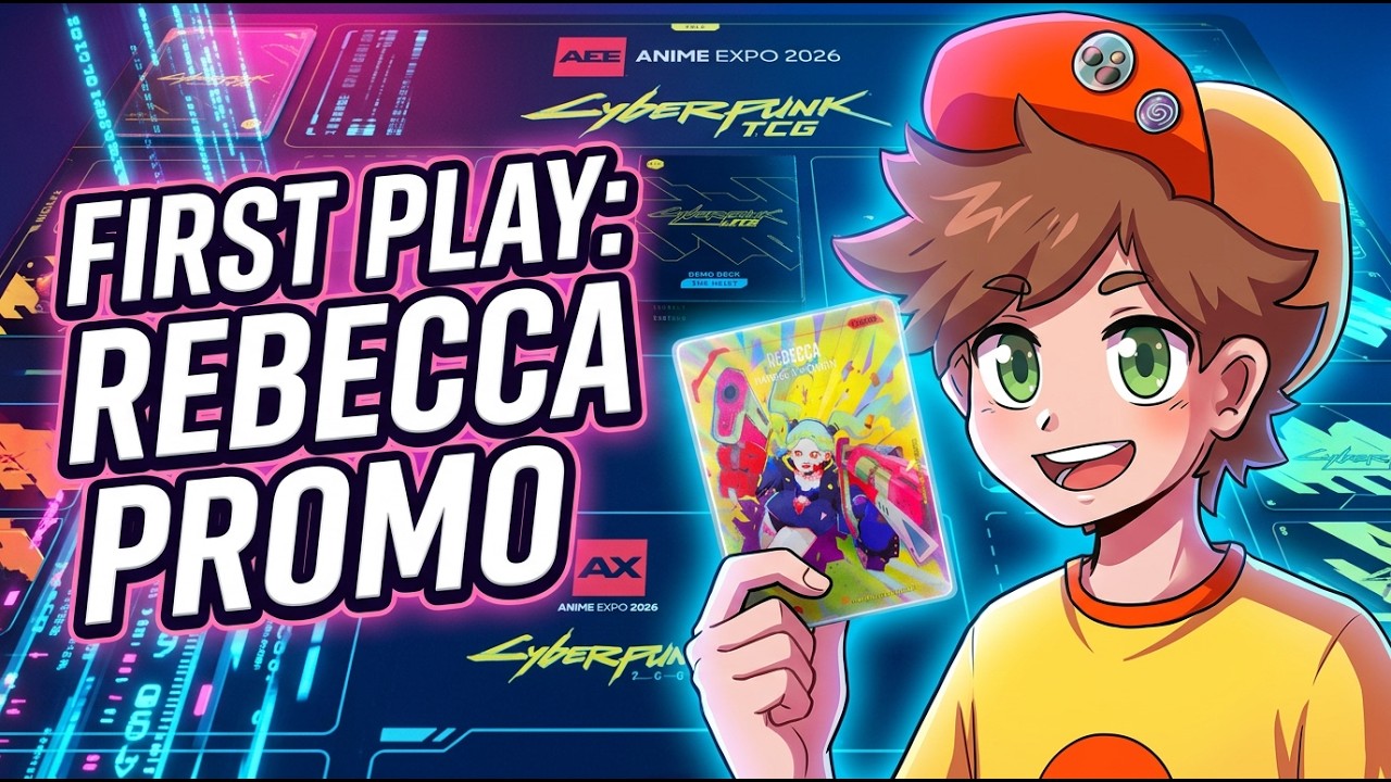 Cyberpunk TCG Anime Expo 2026 Demo Play Session - YouTube