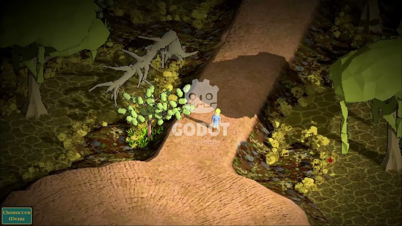 🎮 Making a Stylized Swamp Tree for Games (ZBrush to Godot)