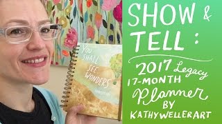 Show & Tell: Legacy 2016-2017 Wire-Bound 17-Month Planner