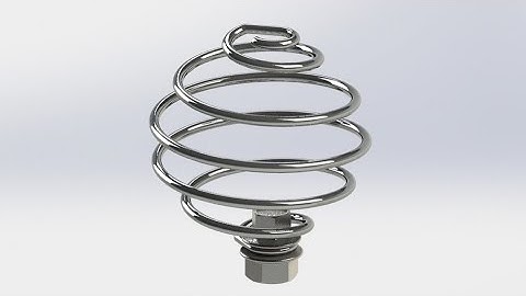 SPHERICAL HELIX SPRING in CATIA v5  with EASIEST TRICKS  #FutureDesigner