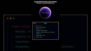 #uiux #uidesign Create a Modern Gradient Loader Using HTML & CSS | CSS Animation #webdevelopment