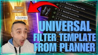 My Universal Loot Filter - Import It From Any Maxroll Gear Planner | Last Epoch Season 2