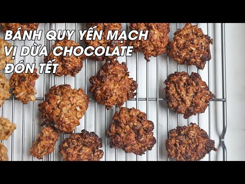 Video: Cách Làm Bánh Quy Dừa Phủ Socola