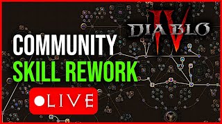 Remaking The Diablo 4 SKILL TREE with Community
