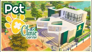 Pet Clinic Remake The Sims 4 | Vet Clinic The Sims 4 🐶🐱 | The sims 4 fast build