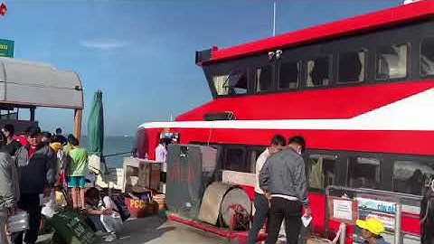 SÁNG 25/4: Tàu cao tốc hoạt động trở lại