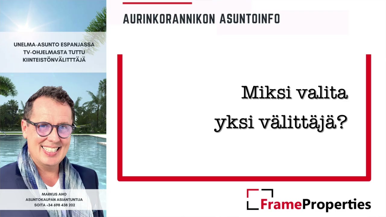 Asuntoinfo tiistaisin Kukossa