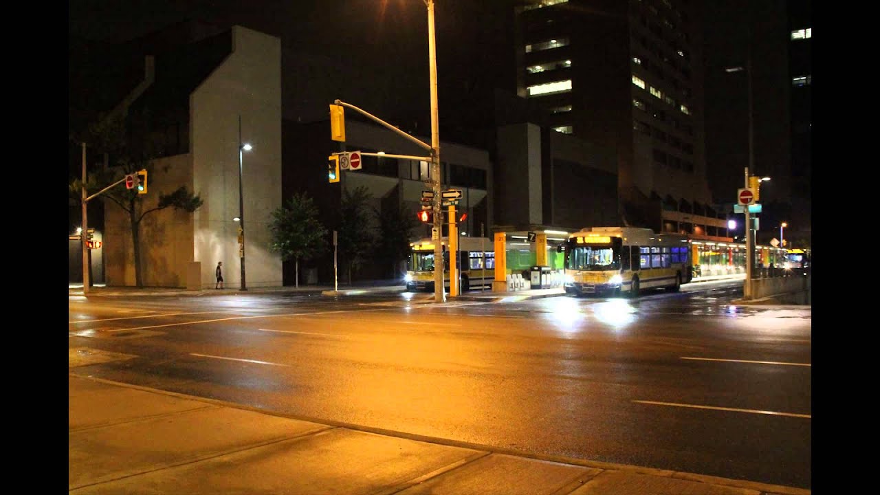 Downtown Hamilton Time Lapse Traffic 