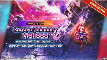 FFBE | Summon Global Original NV unit, Curse of Immunity Melissa!