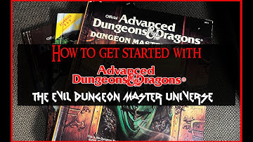 Advanced Dungeons & Dragons A How to get started Guide!