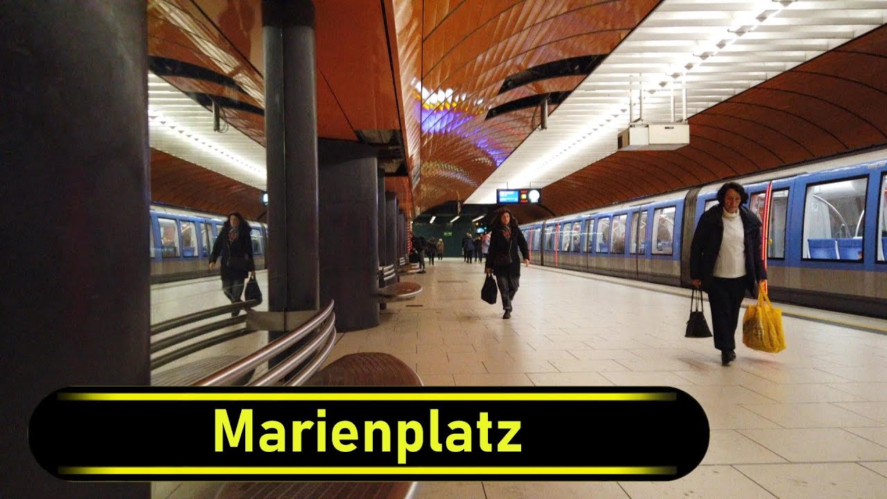 U-Bahn Station Marienplatz - Munich 🇩🇪 - Walkthrough 🚶