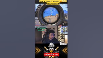 Dynamo gaming 10 second 3 headshot 🤯🤯 #dynamogaming #bgmi #shortvideos #bgmilive #pubgmobile