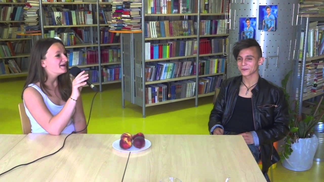 Žiga Aubreht na OŠ Prebold