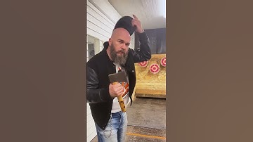 World champion axe thrower freestyle throwing#worldchampion#foryou#fyp